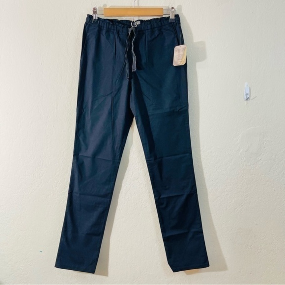 NWT Jaanuu Women Scrub Pants Size XS Black High Rise Pockets